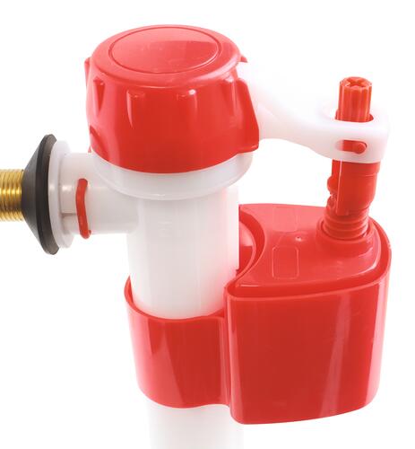 Robinet flotteur réversible pour alimentation WC - Raccord laiton M 3/8